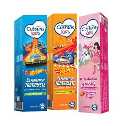 Cussons Kids Flavoured Toothpaste Assorted