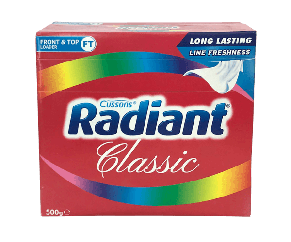 Radiant Classic Laundry Powder 500g 12 pack