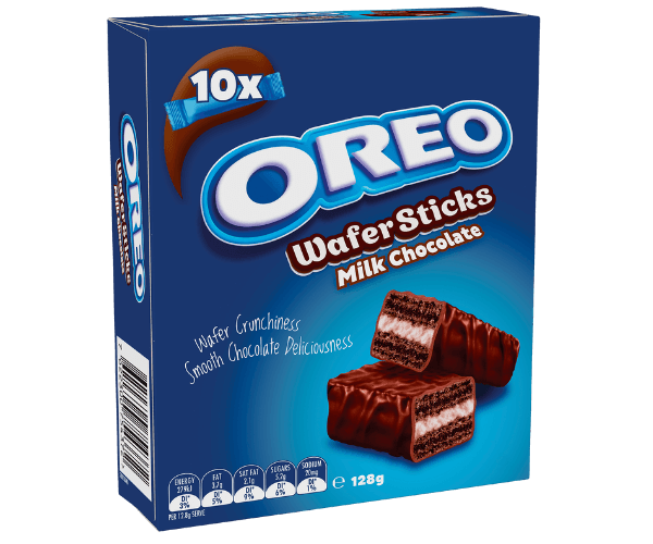 Oreo Wafer Sticks 10 Pack 128g