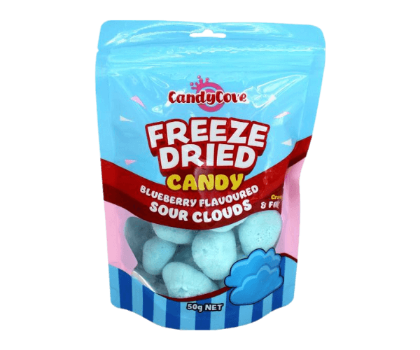 CandyCove Freeze Dried Candy Sour Clouds 50g  Pack of 12
